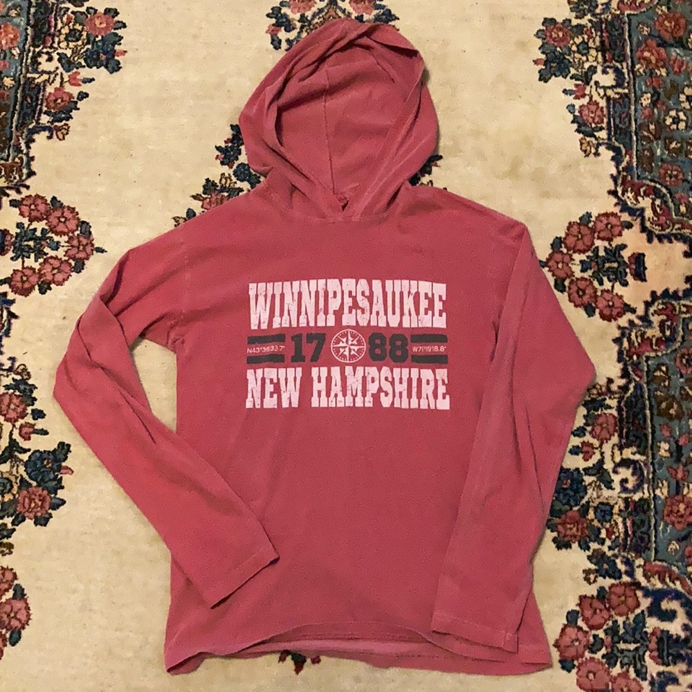 Lake winnipesaukee light hoodie